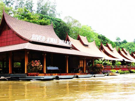 River kwai village River kwai village