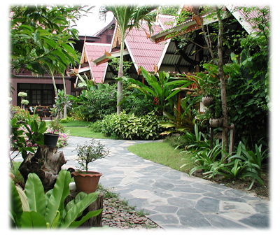 Baan Suan means Garden House
